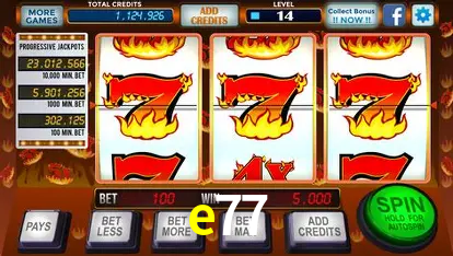 Descubra o Mundo do Cassino Online com e77